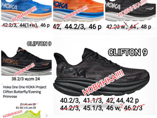 Лучшие кроссовки для бега и ходьбы Hoka Clifton 8, Bondi 7, 8, X, Mach 4, 5, оригинал! foto 3