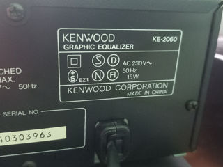 Kenwood усилитель с эквалайзером foto 8