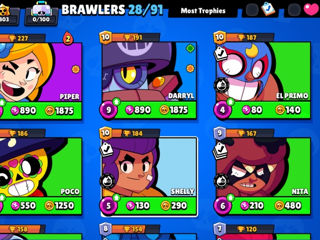 Cont De Brawl Stars Cu 100 Win Streak foto 2