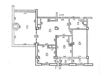 Apartament cu 2 camere, 84 m², Ciocana, Chișinău foto 3