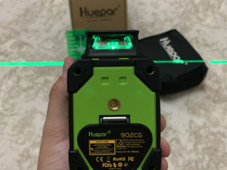 Laser Huepar 902CG 2D   8 linii + magnet + țintă + garantie + livrare gratis foto 10