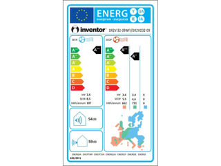 Aer Condiționat Inventor Dark Dr2Vi32-09Wfi/Dr2Vo32-09 foto 10