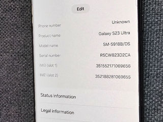 Urgent Galaxy S23 Ultra 12GB/256GB din Moldova