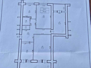 Apartament cu 3 camere, 84 m², Durlești, Chișinău foto 2