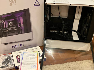 NZXT H510i с блоком питания Seasonic и NZXT F120 RGB