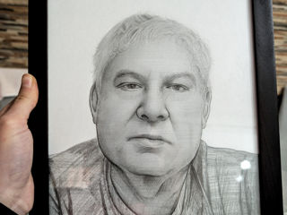 Portrete în creion simplu (grafit), orice format, cu ramă. Păstrează amintirile dragi! foto 8