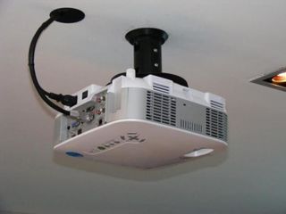 видеопроектор, акустика, проекционный экран под ключ на стену и потолок foto 1