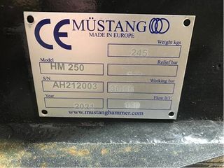 Ciocan hidraulic Mustang HM 250, Mustang HM 150 foto 4