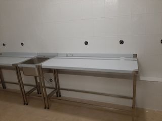 Mobilier din inox pentru bucatarii profesionale, prelucrare, procesare, preparare produse alimentare foto 10