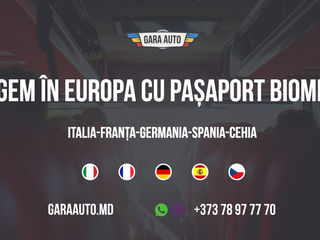 Transport regulat în Germania și Cehia cu pașaportul biometric foto 2