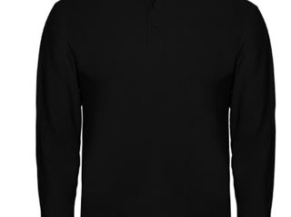 Tricoul polo estrella l/s сu mâneca lungă - neagră / рубашка-поло c длинным рукавом estrella l/s ...