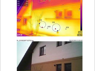 Тепловизионная диагностика зданий или оборудования. Поиск теплопотерь. Тепловизор. foto 5