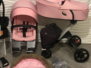 Stokke xplory v6 cărucior коляска 2в1 срочно!!!