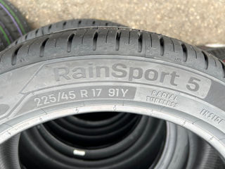 2 шины/2 anvelope 225/45 R17 Uniroyal Rainsport 5/ Доставка, livrare toata Moldova 2024 foto 7