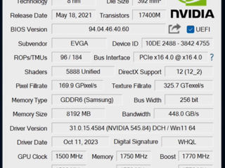 Zotac RTX 3070 8GB foto 6