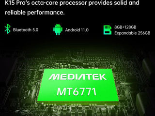 Oukitel K15 PRO. Оперативная память: 8 ГБ ROM:128 ГБ. Емкость аккумулятора=10000-mAh!!! foto 9