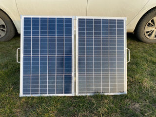100 Вт солнечная мини-электростанция SOLARIS 100 12В + USB foto 5