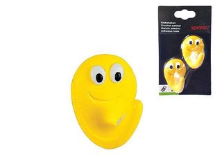 Крючок Самоклеющийся Spirella Smile 2Шт 4X5Cm Желт, Пластик