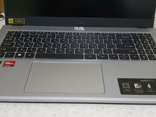 Acer Aspire 3.Ryzen 5 7250u.16gb.Ssd 512gb.Как новый.Garantie 6luni. foto 5