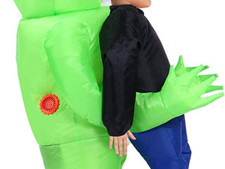 Надувной инопланетянин костюм на хэллоуин для взрослых детей foto 2