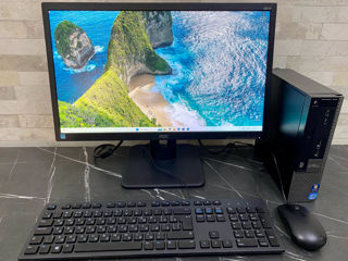 Dell Optiplex 7010 + Monitor 22 inch Nou (i3-3240 / 8GB / SSD 256GB) Licență Win 11 Pro