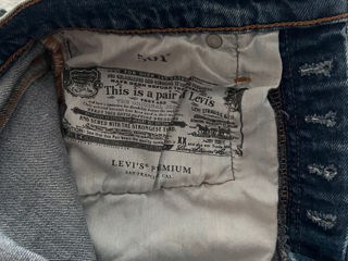 Оригинальные джинсовые Шорты  Levis foto 7