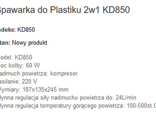 KD850 Сварка для пластика 2в1 foto 6