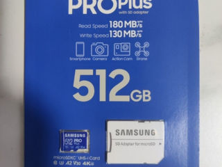 SAMSUNG PRO Plus 512GB MicroSDXC 130 MB/s MB-MD512SA/EU