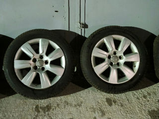 Jante R17 Audi, VW, Mercedes cu Anvelope practic noi 225/55/R17 foto 1