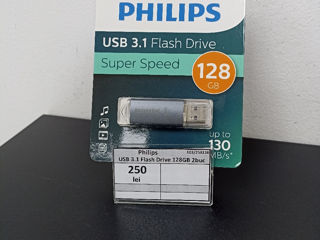 Philips USB 128 Gb.  250 lei