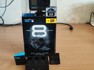 GoPro Hero 8 Black Состояние 8 из 10 В основном работает отлично 2 аккумулятора + зарядка foto 8
