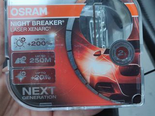 Osram Night Breaker Laser D1S +200% DuoPack (2шт) - самый яркий ксенон Osram foto 1