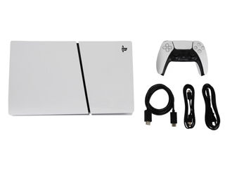 PS5 / SONY PlayStation 5 Slim Disc Edition 1TB - White foto 3