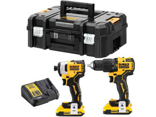 Set De Scule Cu Acumulator  Dewalt Dck2062D2T foto 1