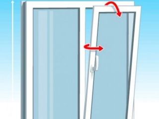 Ремонт и регулировка окон и дверей ПВХ Замена резинового уплотнителя . Reparatie ferestre usi PVC foto 5