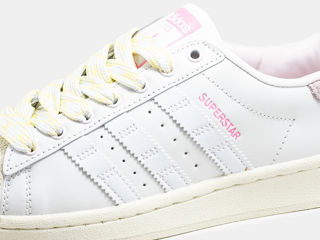Adidas Superstar White/Pink Women's foto 2