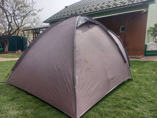2-слойная 4-местная палатка, Fun Camp привезенная  из Германии в не плохом  состоянии. foto 2