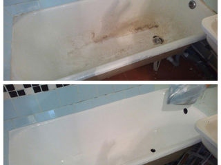 Restaurarea cazilor de baie, garantie. Реставрация ванн, гарантия. Кишинев, Бельцы, Кагул foto 10