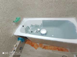 Реставрация ванн жидким акрилом.Restaurarea cazilor de baie cu acril foto 10