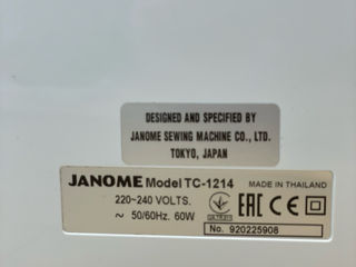 Продам швейную машину JANOME TC 1214 foto 7