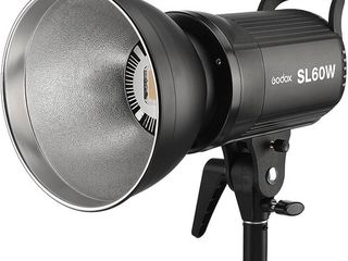 Godox SL60W. Постоянный студийный свет с софтбоксами, 2 комплекта. foto 6