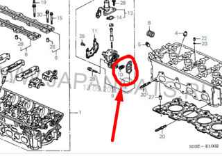 Прокладка клапана VTEC Honda Accord civic prelude foto 2