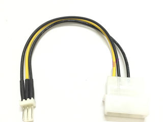 ID-182 - Power Adapter Cable 20CM Computer Fan IDE 4 Pin Molex Male To 3 Pin Male foto 3