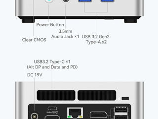 Mini PC Intel i9 12900HK / 1TB SSD / 32GB Ram / Minisforum UM1290 / New Sealed MiniPC foto 4