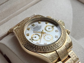 Rolex Daytona Silver Gold 585 foto 7