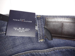 Новые мужские синие джинсы фирменные Tommy Hilfiger foto 2