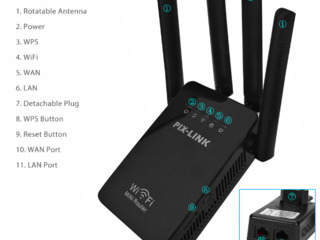 Усилитель Репитер Wi-fi repeater foto 7