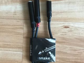 Кабель-развитвитель Pro Snake: 6.3mm Stereo Jack >> 2x Jack Mono Female foto 1