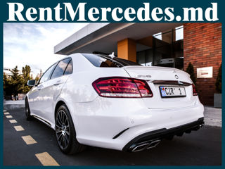 Chirie/аренда Mercedes Benz AMG E63 alb/белый foto 15