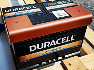 Аккумулятор Duracell Advanced 74Ah 680A  (- +) (278/175/190)
